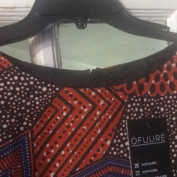 African Print Midi Dress - Picture 5 of 6